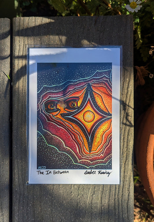 Framed The In Between 4x6" Print