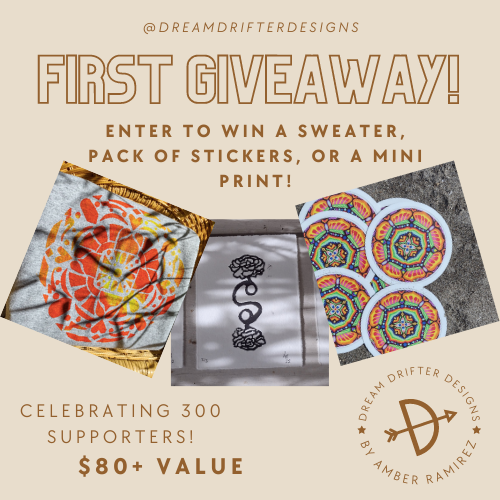 First Giveaway!