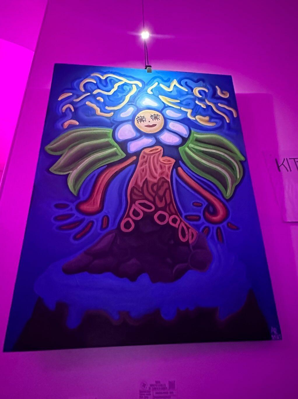 Miss Moonflower Original Painting