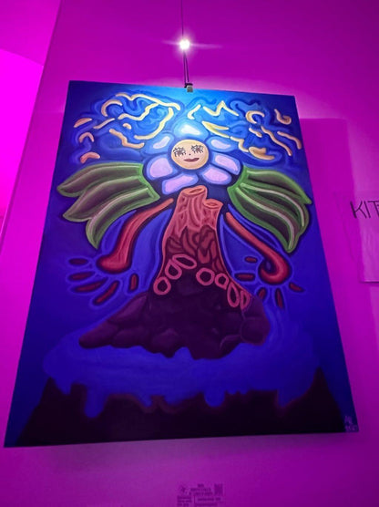 Miss Moonflower Original Painting