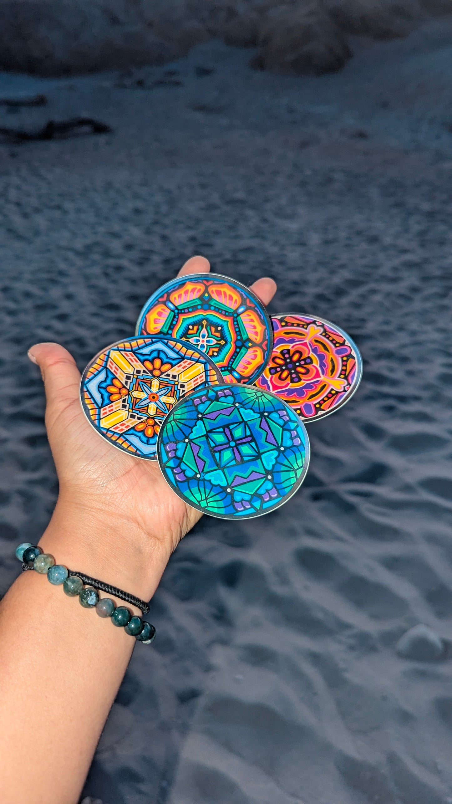 The Mandala Series Stickers