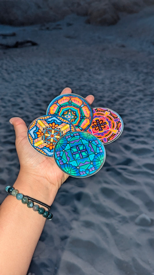The Mandala Series Stickers