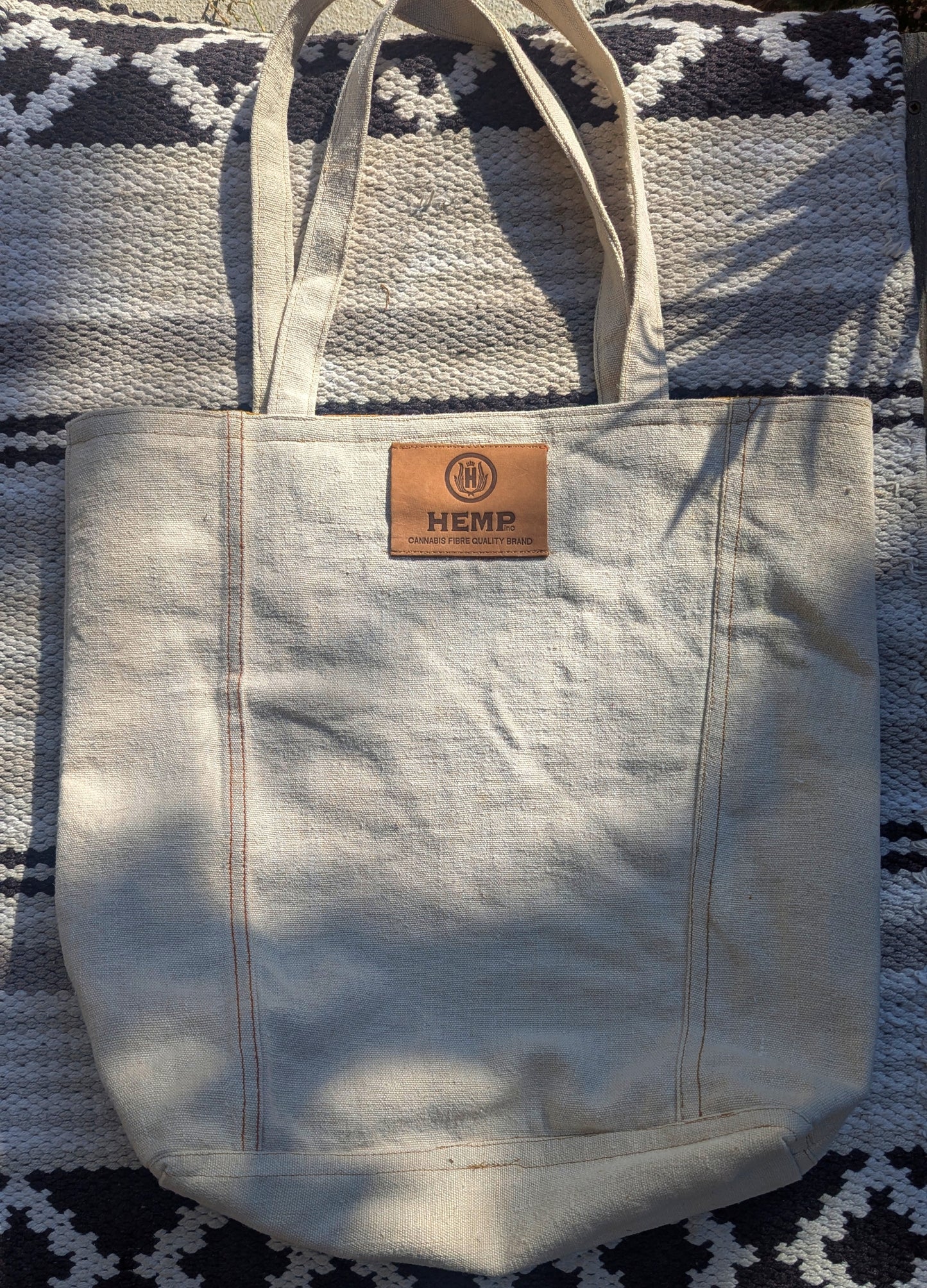 Faces Upcycled Hemp Tote Bags