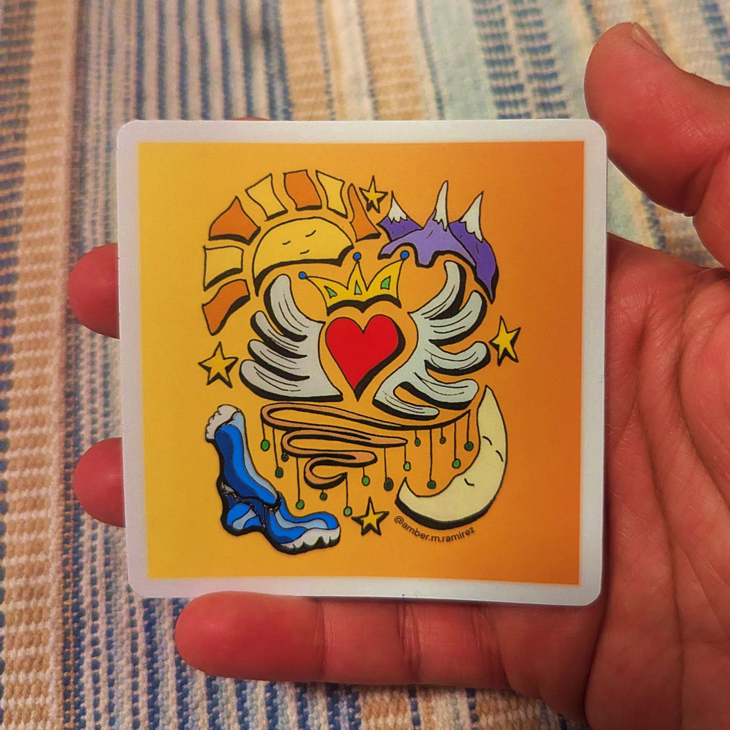 Celestial Network Sticker
