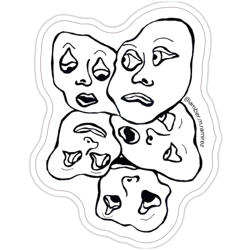 Faces Sticker