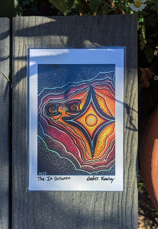 Framed The In Between 4x6" Print
